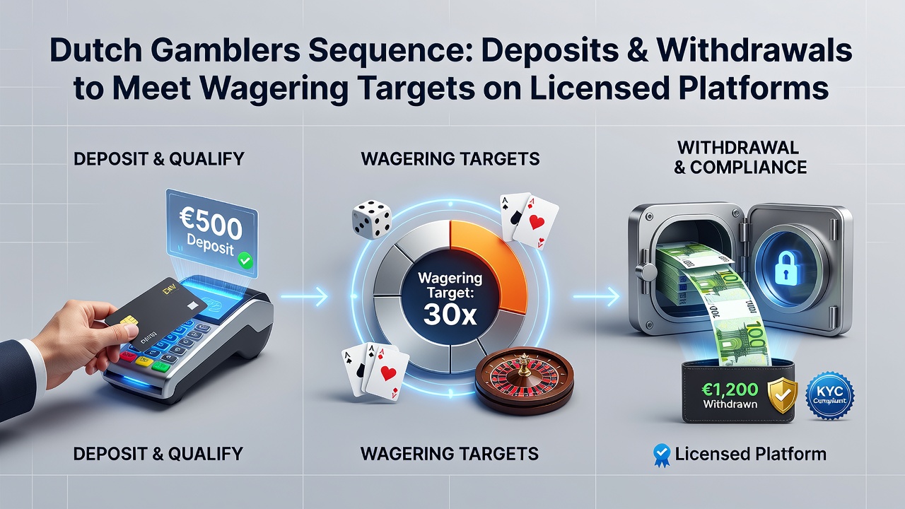 Nederlandse gokkers die deposit- en opnamepatronen volgen op mobiele casino-apps met iDEAL en crypto om inzetvereisten te voltooien