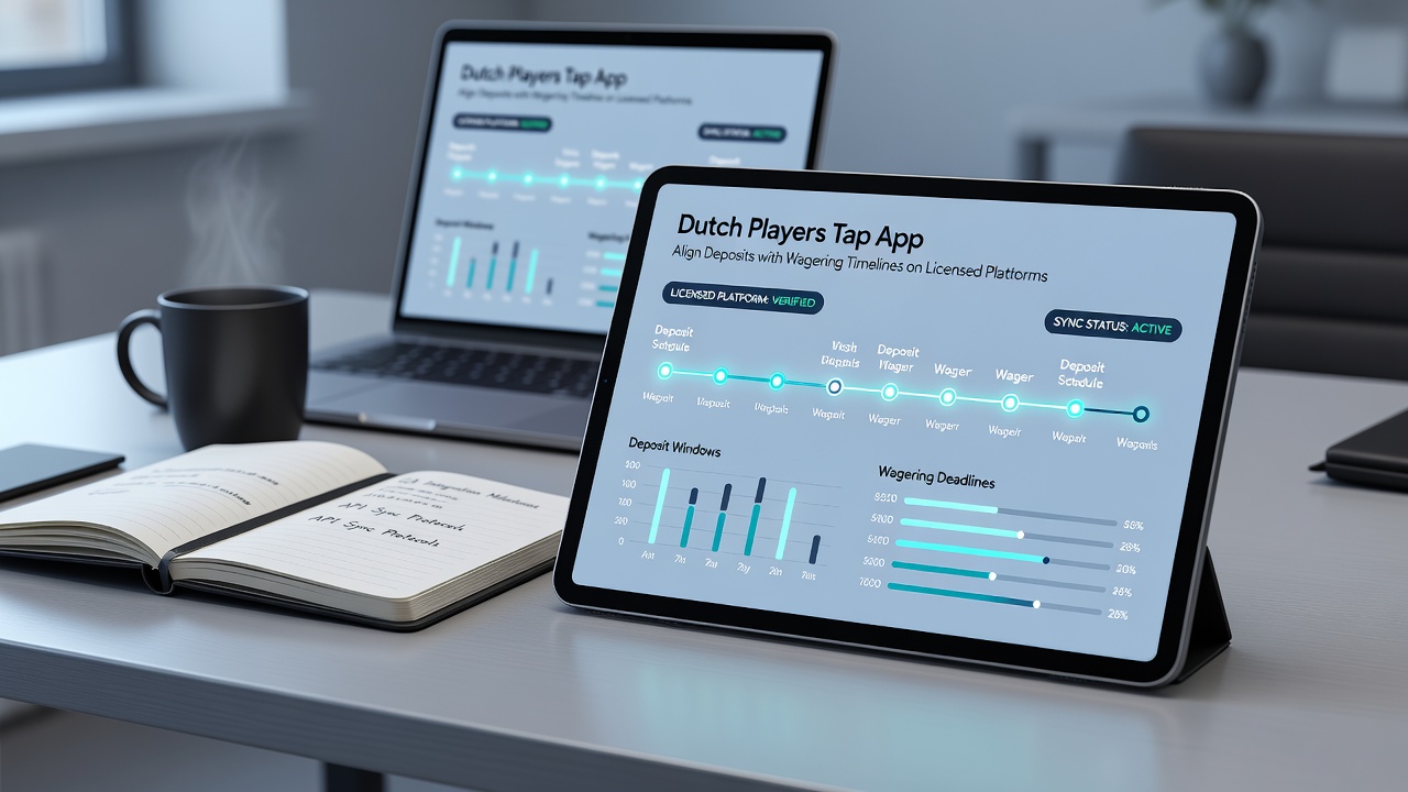 Overzicht van mobiele app interfaces die deposits synchroniseren met wagering timelines in Nederlandse online casino's