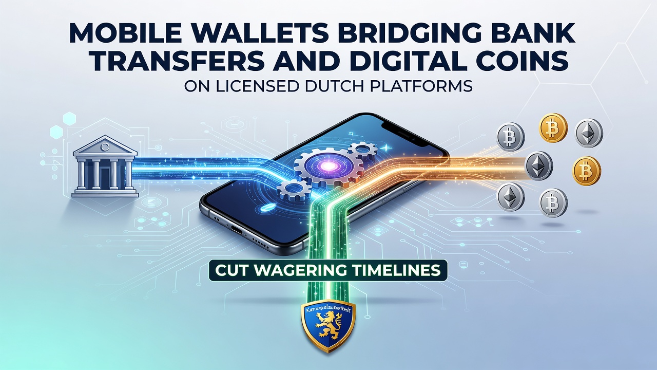 Mobiele portemonnees die bankoverschrijvingen en cryptovaluta integreren voor snellere transacties op Nederlandse gokplatforms